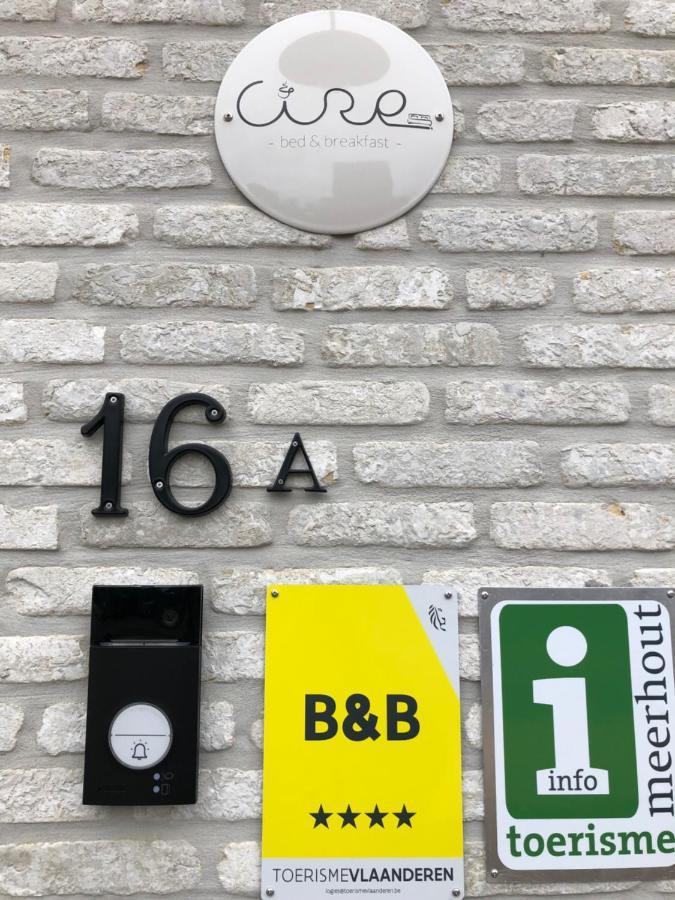 Cire Bed And Breakfast Meerhout Εξωτερικό φωτογραφία